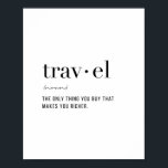 Poster Définition Voyage<br><div class="desc">Définition Voyage</div>