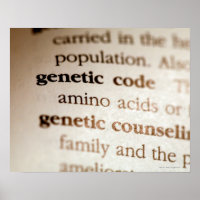 Définitions du code génétique et du counselling gé