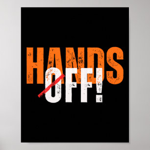 Poster Dégagez ! Anti-trump