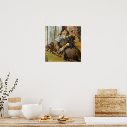 Poster Degas - Au Milliner's (Cuisine)