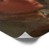 Poster Degas - Autoportrait (1857) (Coin)