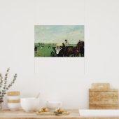 Poster Degas - Aux Courses Dans La Campagne (Cuisine)