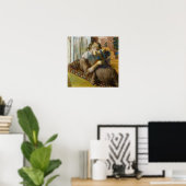 Poster Degas - Chez la modiste (Bureau à domicile)