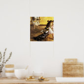 Poster Degas - Classe de ballet La salle de danse 1880 (Cuisine)