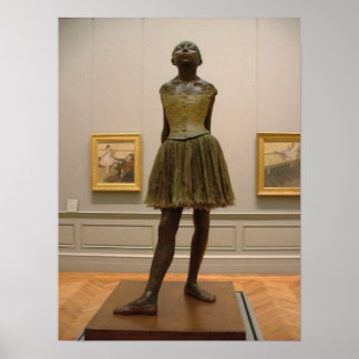 Poster Degas Dancer Sculpture