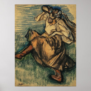 Poster Degas - Danseur russe