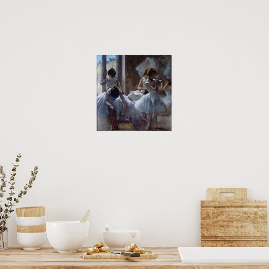 Poster Degas - Danseurs (Cuisine)
