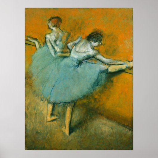 Poster Degas - Danseurs Au Barre (Devant)
