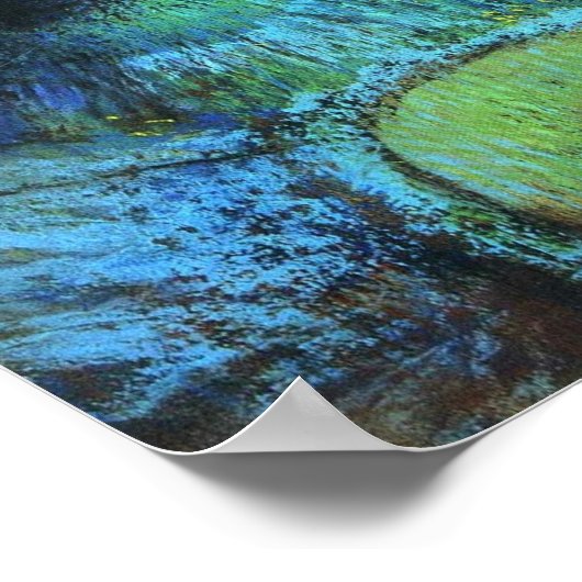 Poster Degas - Danseurs Bleus 1899 (Coin)