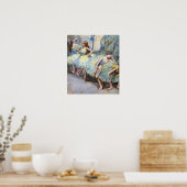 Poster Degas - Danseurs De Ballet Dans Les Ailes 1900 (Cuisine)