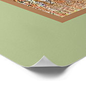 Poster Degas - Danseurs rose et vert (Coin)