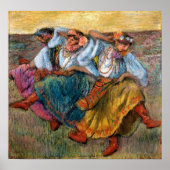 Poster Degas - Danseurs russes (Devant)