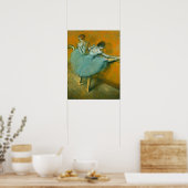 Poster Degas - Danseuses au barre (Cuisine)