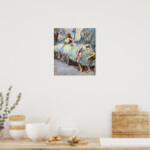 Poster Degas - Danseuses de ballet dans les coulisses 190 (Cuisine)