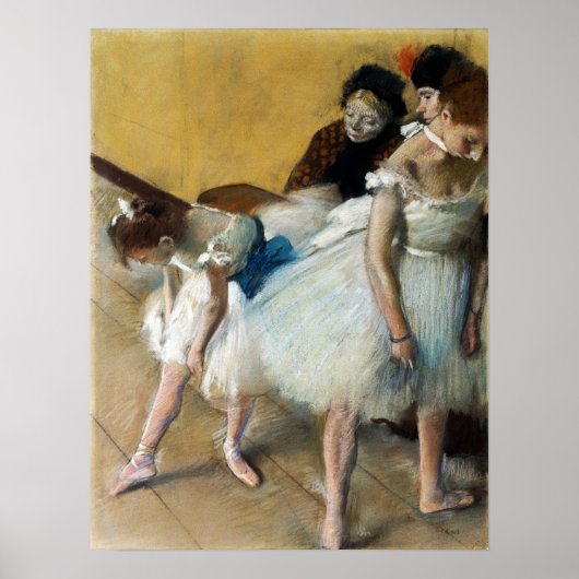 Poster Degas - Examen de danse (Devant)