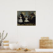 Poster Degas - La Famille Bellelli (Cuisine)