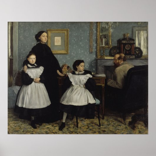Poster Degas - La Famille Bellelli (Devant)
