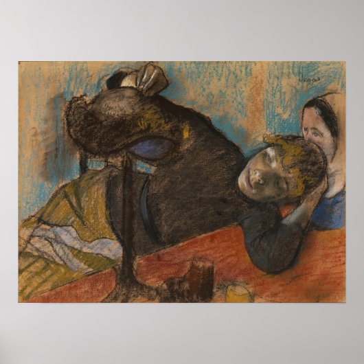 Poster Degas - La Modiste (Devant)