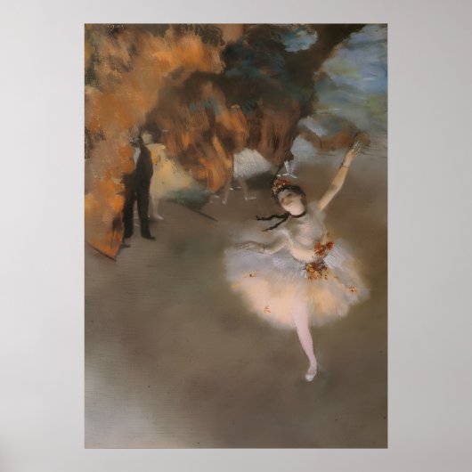 Poster Degas L'Etoile (Devant)