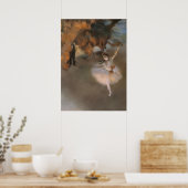 Poster Degas L'Etoile (Cuisine)