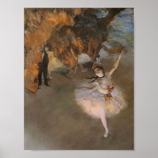 Poster Degas L'Etoile (Devant)