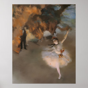 Poster Degas L'Etoile