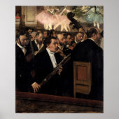 Poster Degas - L'Orchestre À L'Opéra (Devant)