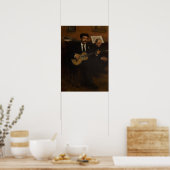 Poster Degas - Lorenzo Pagans Et Auguste De Gas (Cuisine)