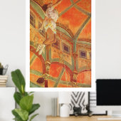 Poster Degas : Mlle Lala au Cirque Fernando (Bureau à domicile)