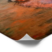 Poster Degas - Quatre Ballerinas Sur L'Étape 1890 (Coin)