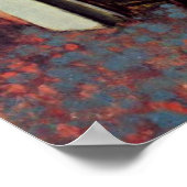 Poster Degas - Salle Billard, peinture populaire, (Coin)