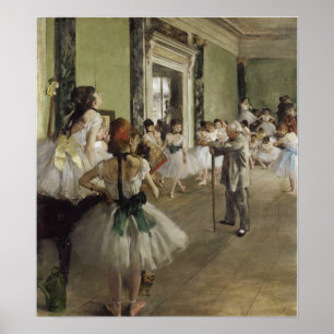 Poster Degas - The Ballet Class