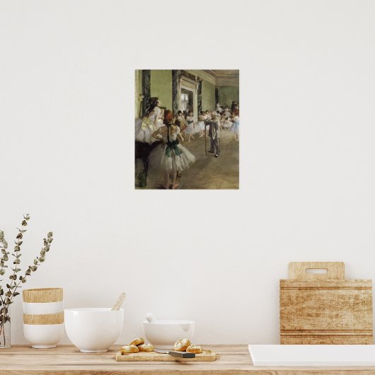 Poster Degas - The Ballet Class (Cuisine)