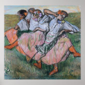 Poster Degas - Three Russian Dancers (Devant)