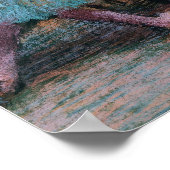 Poster Degas - Trois Danseurs (Bleu Tutus Bodices rouges) (Coin)