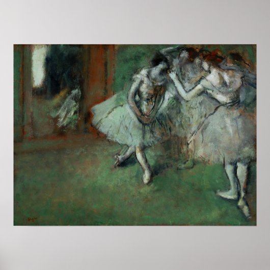 Poster Degas - Un Groupe De Danseuses (Devant)