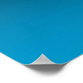 Poster Dégradé Bleu - clair à profond | Fond d'ambiance | (Coin)