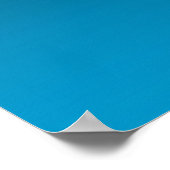Poster Dégradé Bleu - clair à profond | Fond d'ambiance | (Coin)