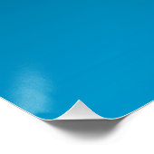 Poster Dégradé Bleu - clair à profond | Fond d'ambiance | (Coin)
