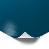 Poster Dégradé Bleu - foncé à clair | Fond d'ambiance | (Coin)