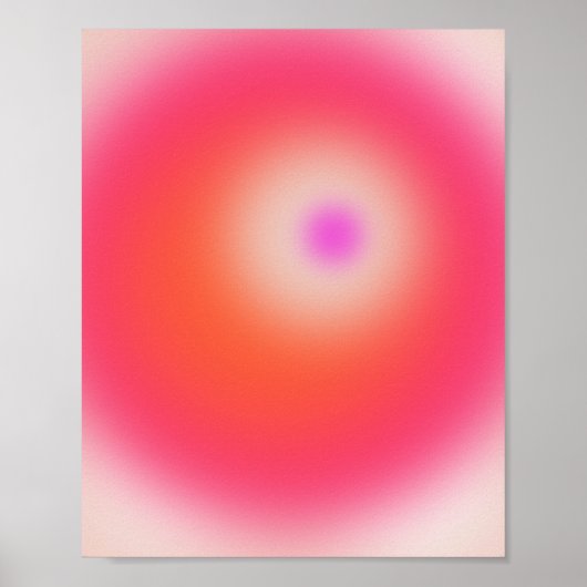 Poster Dégradé du coucher du soleil (Devant)