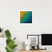 Poster Dégradé en fondu (Bureau à domicile)