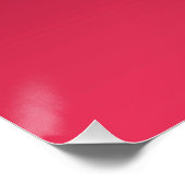 Poster Dégradé Magenta - clair à profond | Humeurs saison (Coin)