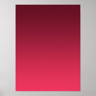 Poster Dégradé Magenta - clair à profond | Humeurs saison