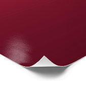 Poster Dégradé Magenta - profond à clair | Humeurs saison (Coin)