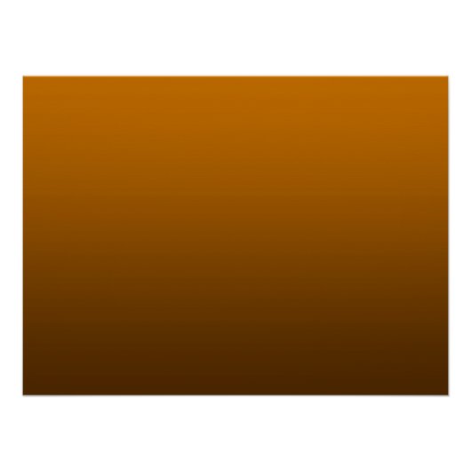 Poster Dégradé Orange - foncé à clair | Fond d'ambiance| (Devant)