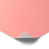 Poster Dégradé rose et rose (Coin)
