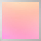 Poster Dégradé rose et rose (Devant)