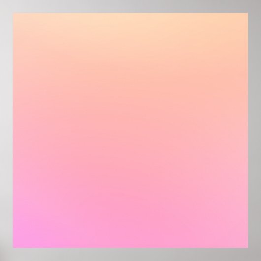 Poster Dégradé rose et rose (Devant)