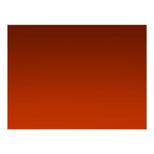 Poster Dégradé Rouge - clair à profond | Fond d'ambiance (Devant)